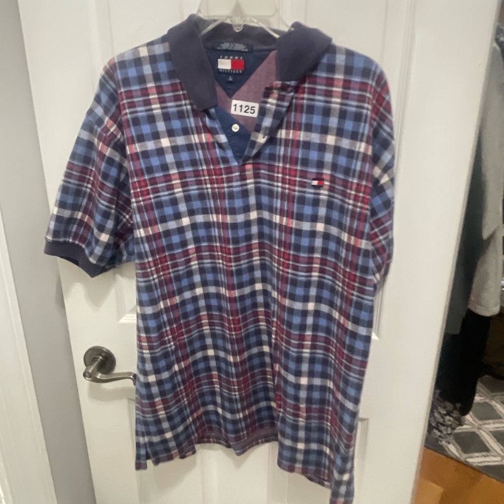 Tommy Hilfiger Classic Blue and Red Polo - Picture 4 of 12